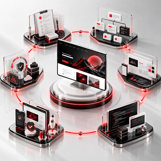 Website Design Process at Inleads IT
